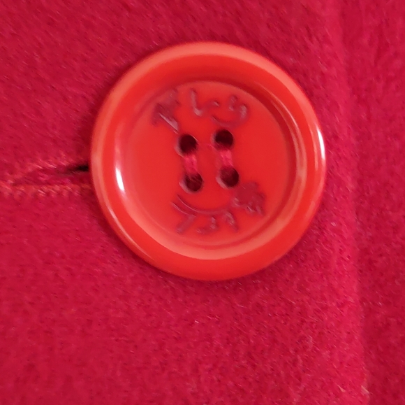 RED COAT BY FLYGIRL - Picture 4 of 6